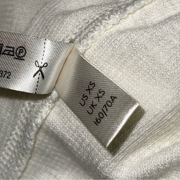 NEW Free People Dylan Thermal Bodysuit Top w/ Thumbhole Ivory Womens Size XS - Picture 8 of 11